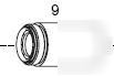 220048 hypertherm 100AMP retaining cap /T100M m-torch
