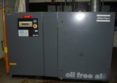 Atlas copco ZR75 air compressor