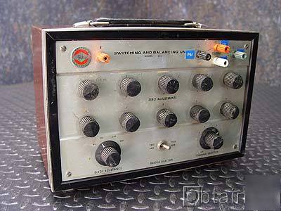 Blh model 225 switching & balancing unit