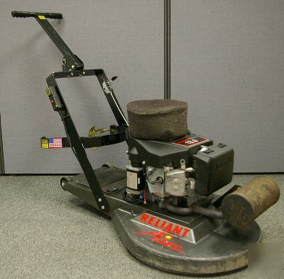 Burnisher/polisher aztek 2000 rpm propane 21 inch