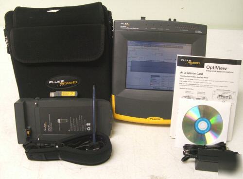 Fluke opv-gig optiview pro gigabit w/ wireless lan adap