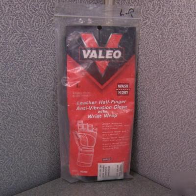 Half-finger anti-vibration glove w/wrap - large - right