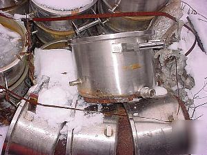 6 1/2 gallon stainless steel tank pot
