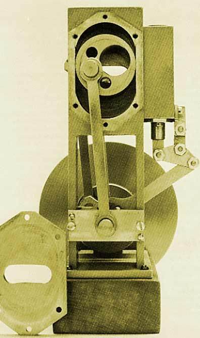 Build a square cylinder steam engine model 1