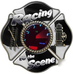 Firefighter decal reflective 6