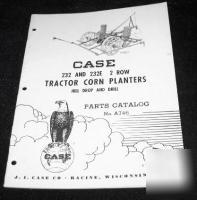 Ji case tractor corn planters 232 232E 2 row hill drop