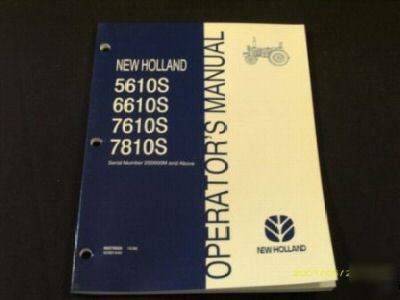 New holland 5610S 6610S 7610S tractor operators MANUAL2