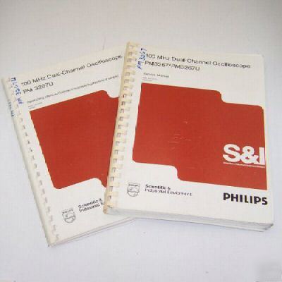 Philips pm 3267 & 3267U operating & service manual