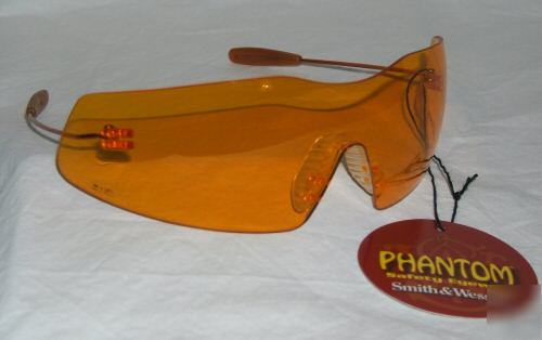 Smith & wesson, phantom, sunglasses, safety,orange lens