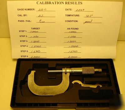 Starrett #213-c 1