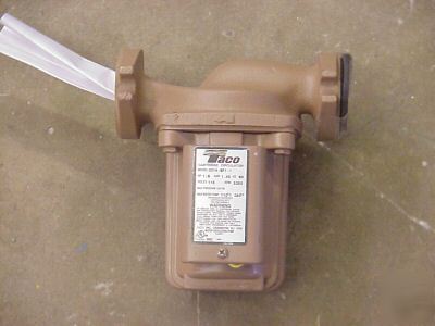 Taco 1/8 hp hot water circulating pump grainger 4PC83