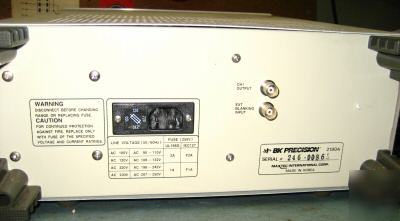 Used bk precision 100 mhz oscilloscope model 2190A