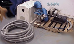 Vacuum box lift tube lifter hoist 5HP motor +pump