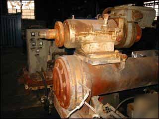 Size 8 baker-perkins hot cut water ringpelletizer sys.-