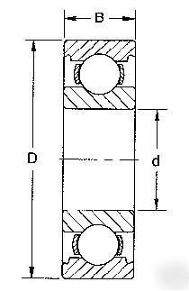 Skf insocoat deep groove ball bearing - 6315 m/C3VL0241