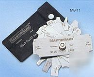 4 pearson mastergage fillet gages for weld inspection