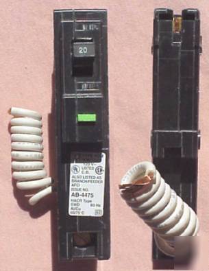 5 square d homeline HOM120AFI arc fault 20 amp breaker