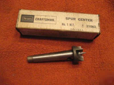 Atlas craftsman lathe spur center