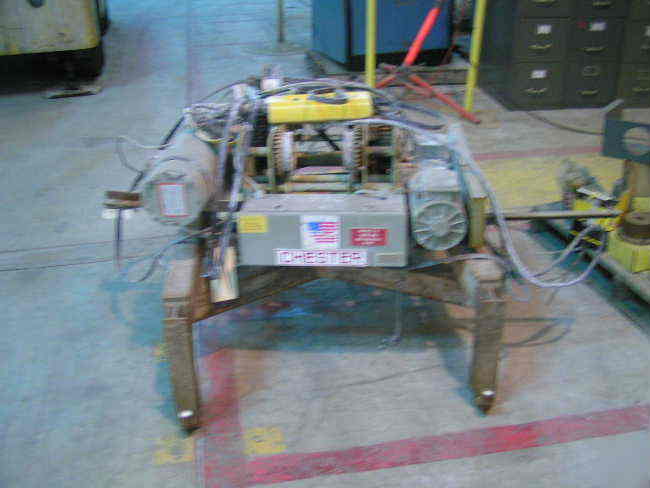 Chester 2 ton overhead electric crane w controls
