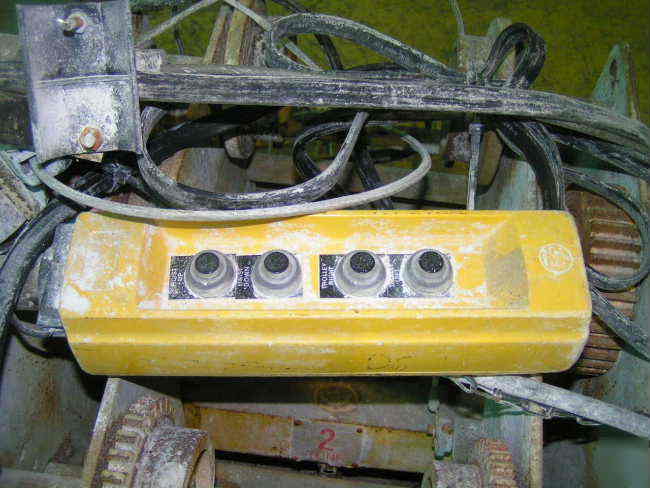 Chester 2 ton overhead electric crane w controls