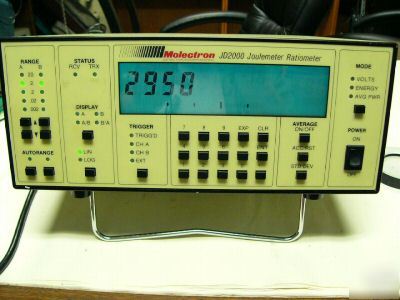 Coherent molectron JD2000 laser joulemeter ratiometer
