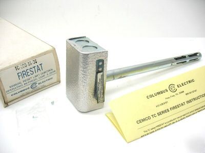 Columbus cemco firestat TC1001A3C 100Âºf-250Âºf adj.