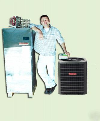 Goodman complete split-system, 3.5 ton, 13 seer