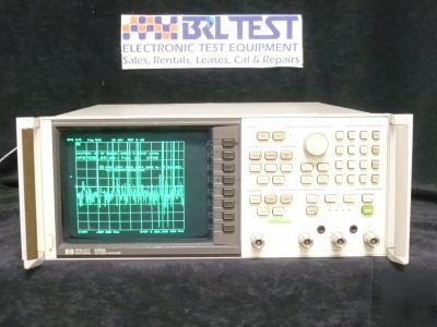 Hp 8753B network analyzer 3KHZ - 3GHZ calibrated w/cert