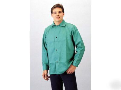 Tillman cotton welders jkt green sz xx- lrg 6230XXL fs