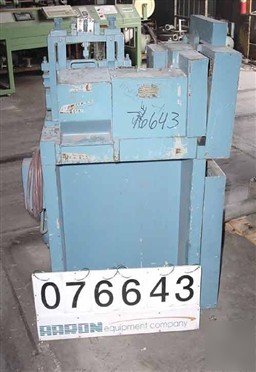 Used: cumberland size 6 pelletizer. 8