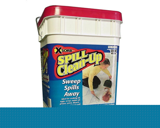 Xsorb super absorbent pail 4 gal. with scoop