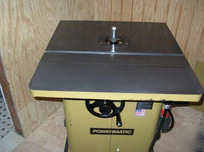 Powermatic model 27 shaper