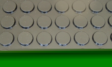 Adhesive rubber feet cylindrical bumpers 3/4
