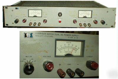Hp/agilent 6253A dual power supply 0-20 vdc @ 0-4 a