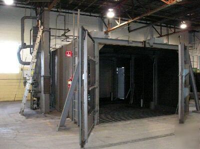 Mcload steel shot blast room dust collector (20658)