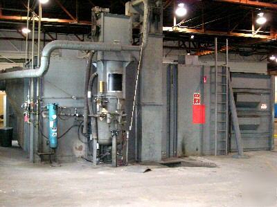 Mcload steel shot blast room dust collector (20658)