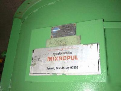Micron separator, air classifier ms-5H (mikropul) (650)