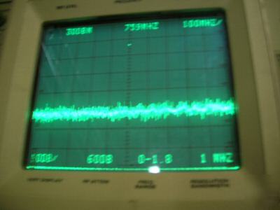 Tektronix 492P spectrum analyzer, 10KHZ to 500 mhz.