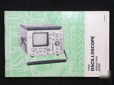 Vintage hp 1740A operators guide
