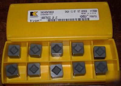 10 kennametal cutting inserts SNGX454T0820 KY3500