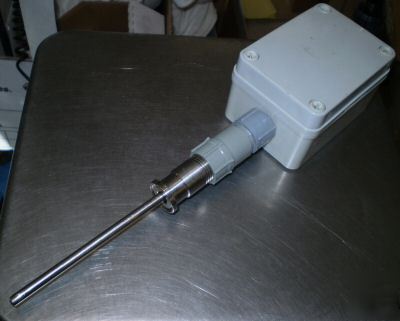Burns eng'g stainless steel temperature probe 