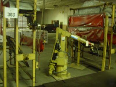 22 lb motoman 6-axis welding system, 2 cells, control