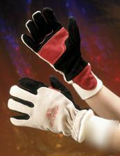Alliance level 3 leather firefighting gloves - small