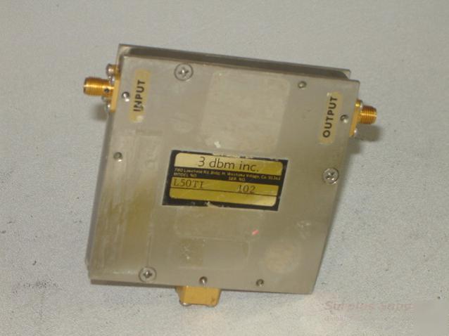 3 dbm inc L50TI low pass filter