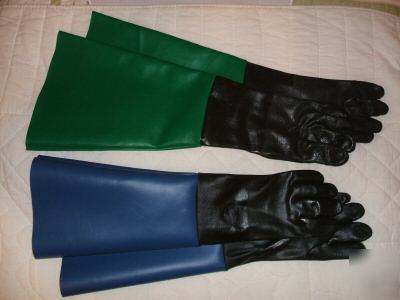 Blaster gloves sand blasting sand blast sandblaster