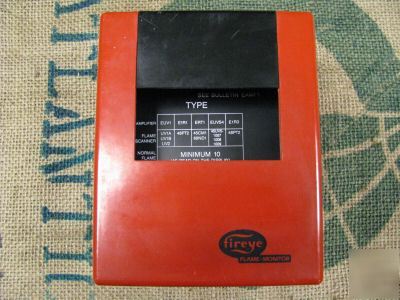 Eb-700 fireye flame monitor chassis - in great shape 