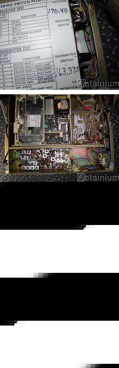 Ge mastr ii vhf SC76RAD66B w/ 110W amp