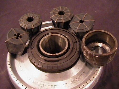 Jacobs spindle nose lathe chuck, usa