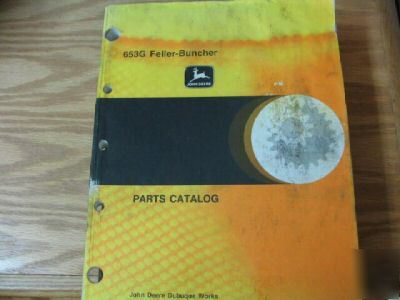 John deere 653G feller buncher parts catalog