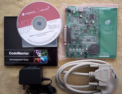 Motorola 56F8300 demo board kit w/ code warrior ide